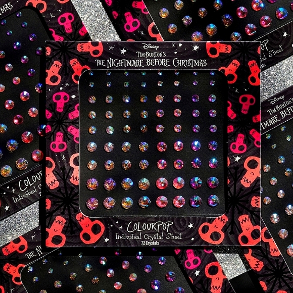 Nightmare Before Christmas Individual Crystal Face Jewel's - Picture 1 of 8